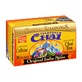 Celestial Seasonings Chai Tea original india spice, black tea with exotic spices, 20 Ct Left Picture